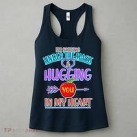 I'm Smiling Under The Mask & Hugging You In My Heart Women's Tank Top thumb 3