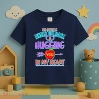 I'm Smiling Under The Mask & Hugging You In My Heart Toddler T-Shirt thumb 3