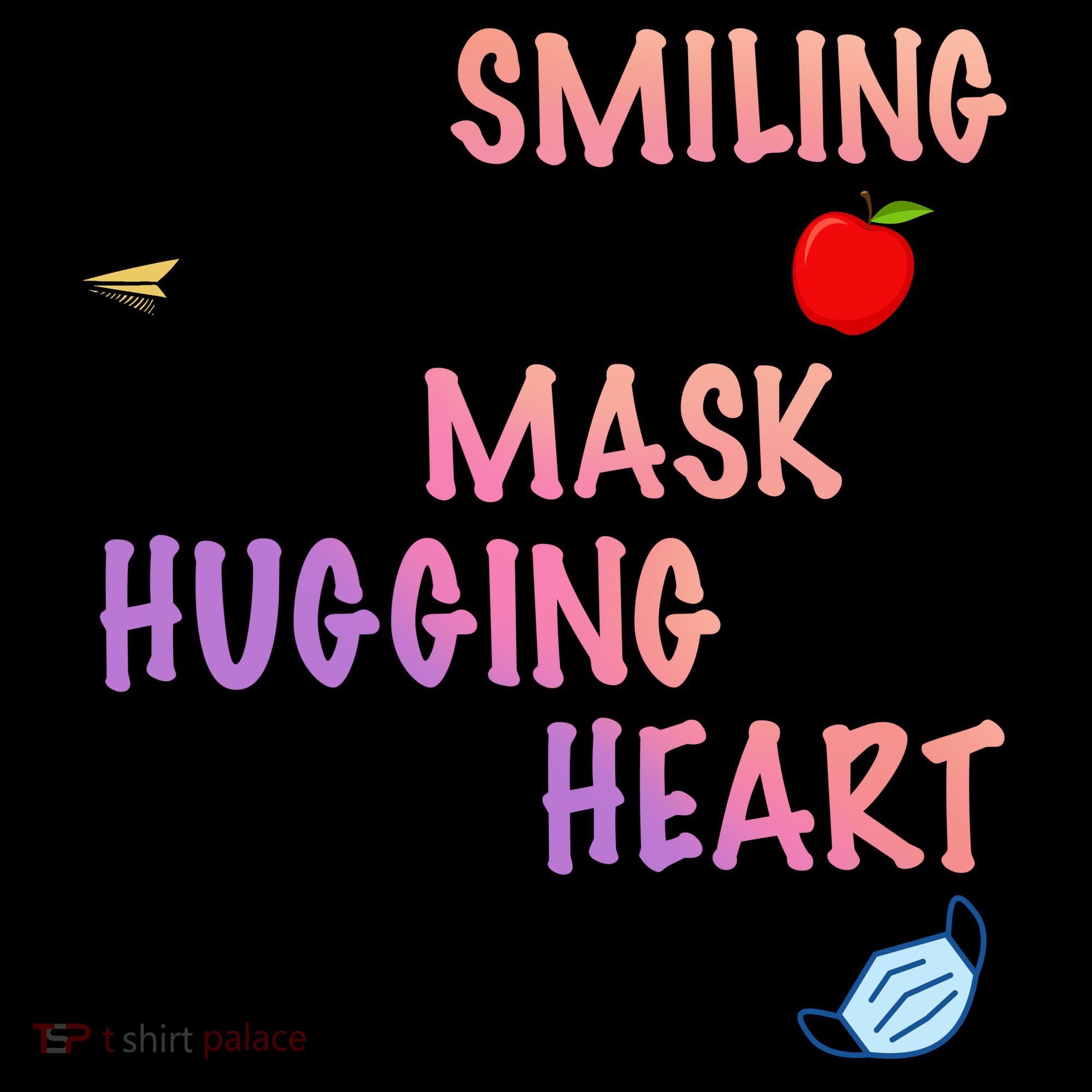 I'm Smiling Under The Mask Hugging You In My Heart Coffee Mug