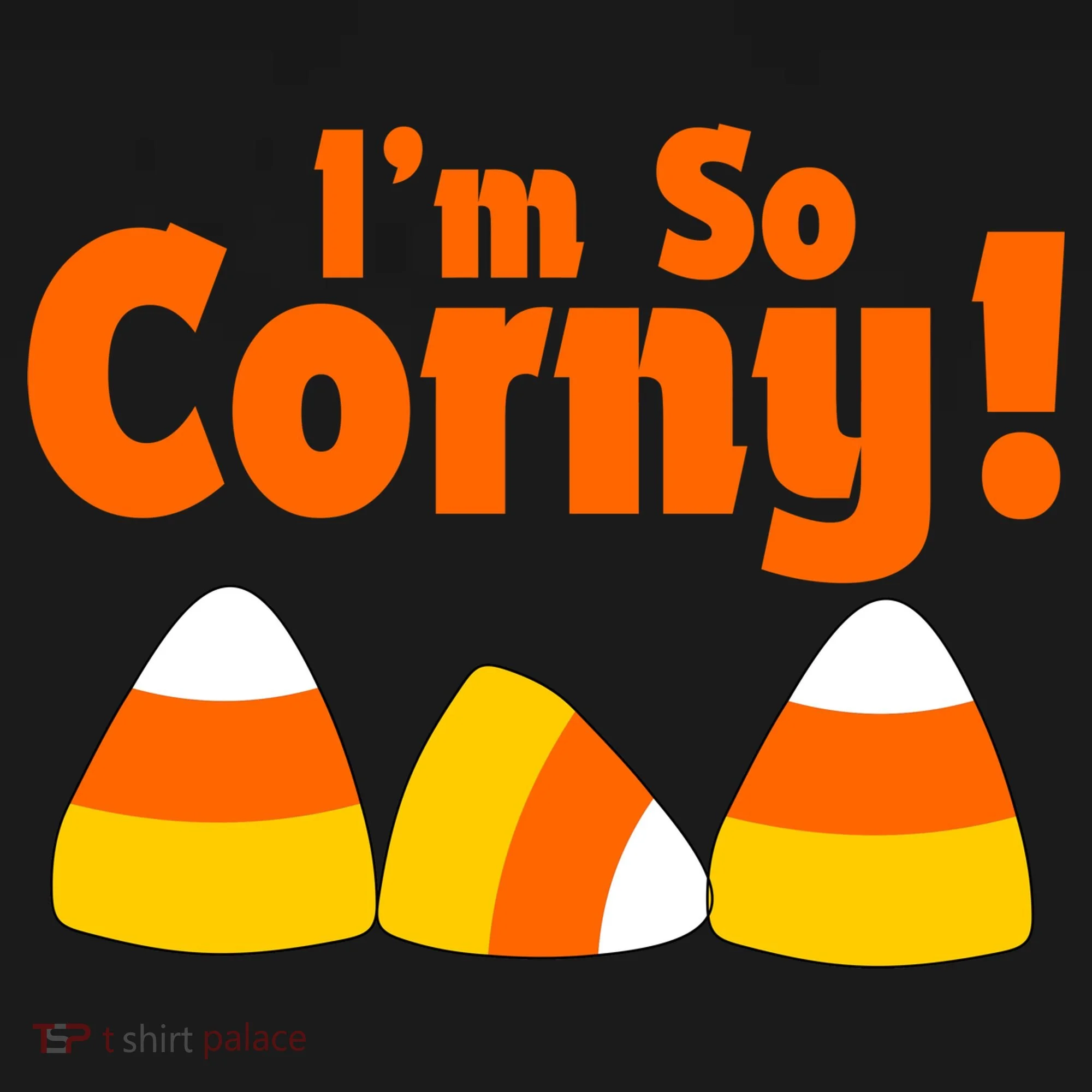 I'm So Corny Candy Corn Halloween Doggie Tank