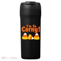 I'm So Corny Candy Corn Halloween 24oz Duet Stainless Steel Tumbler thumb 0
