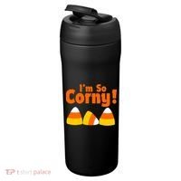 I'm So Corny Candy Corn Halloween 24oz Duet Stainless Steel Tumbler thumb 3