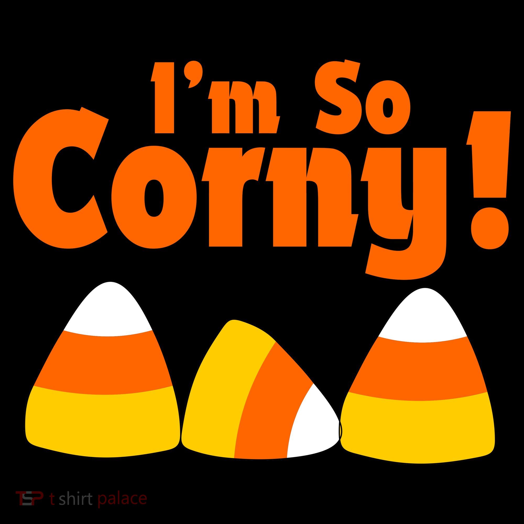 I'm So Corny Candy Corn Halloween Tank Top