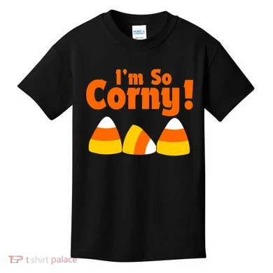I'm So Corny Candy Corn Halloween Kids T-Shirt