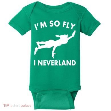 I'm So Fly I Neverland Baby Bodysuit