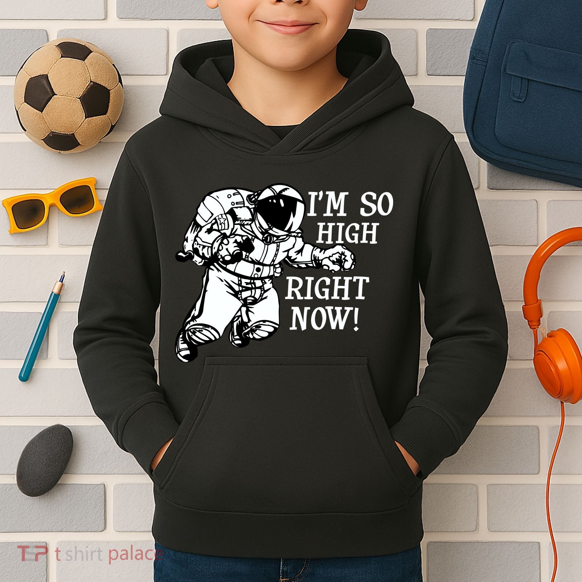 I'm So High Right Now Kids Hoodie