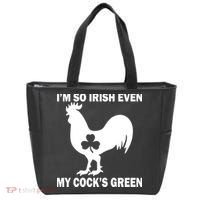 I'm So Irish My Cock's Green Funny St. Patrick's Day Tote Bag thumb 0