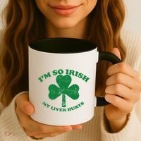 I'm So Irish My Liver Hurts Coffee Mug thumb 3
