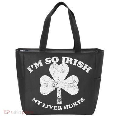 I'm So Irish My Liver Hurts Tote Bag