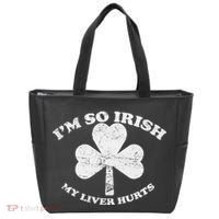 I'm So Irish My Liver Hurts Tote Bag thumb 0