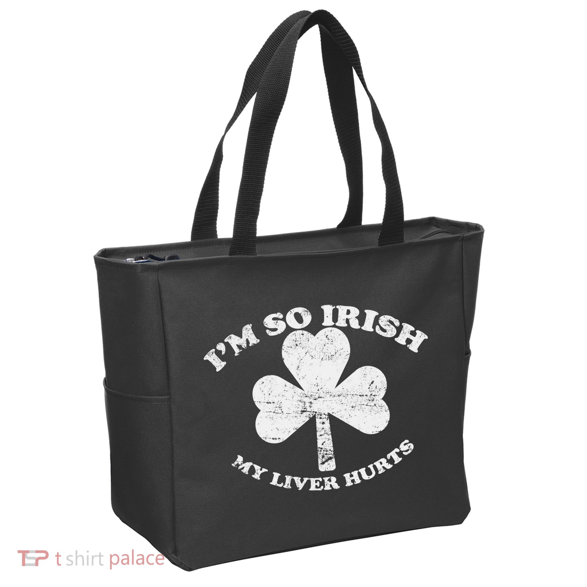 I'm So Irish My Liver Hurts Tote Bag