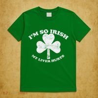 I'm So Irish My Liver Hurts T-Shirt thumb 5
