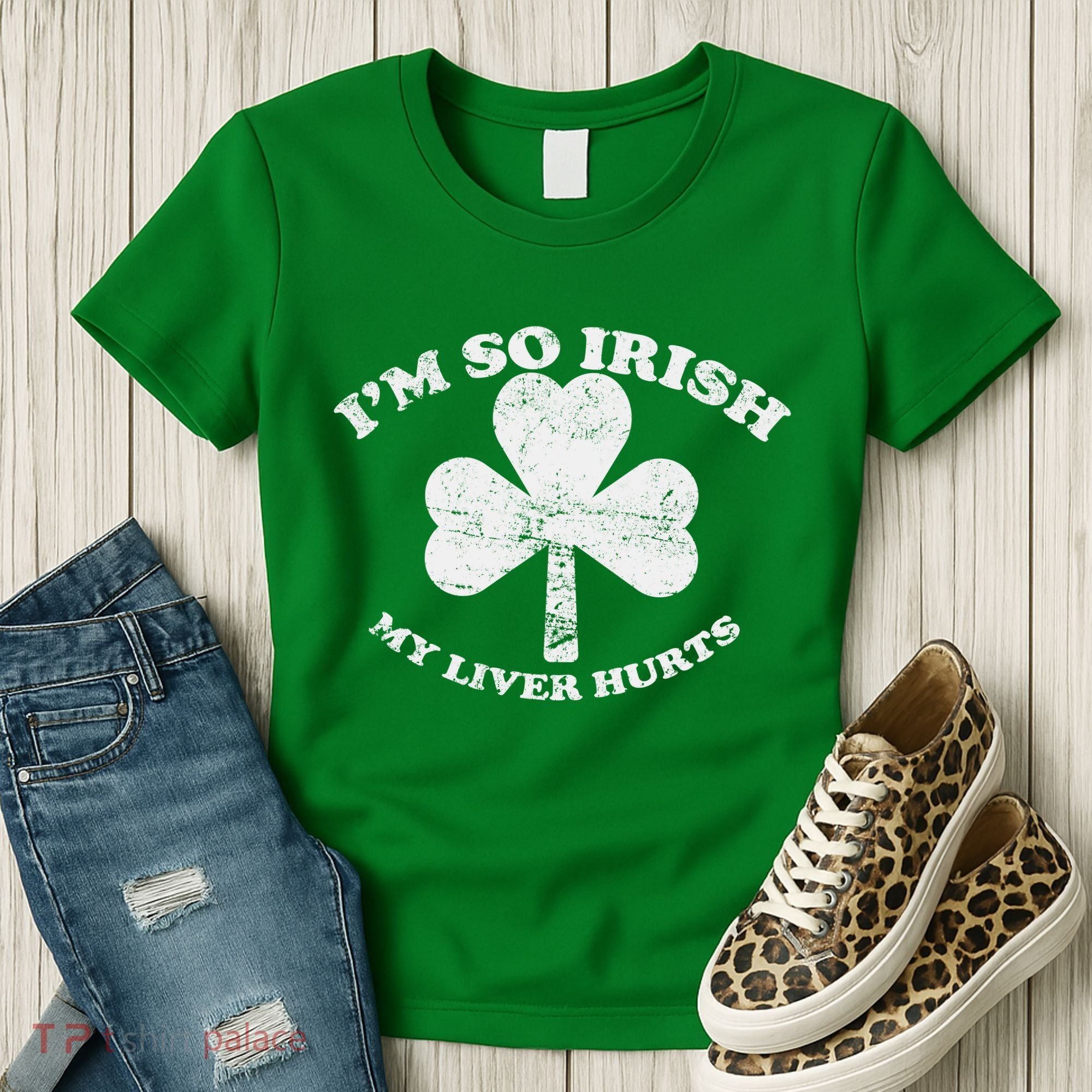 I'm So Irish My Liver Hurts Women's T-Shirt