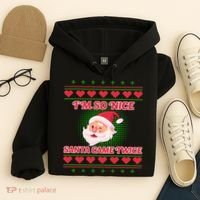 I'm So Nice Santa Came Twice Hoodie thumb 4