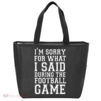 I'm Sorry For What I Said During The Football Game Tote Bag thumb 0