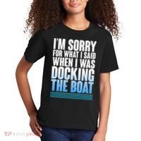 I'm Sorry For What I Said While Docking The Boat Kids T-Shirt thumb 2