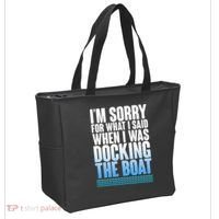 I'm Sorry For What I Said While Docking The Boat Tote Bag thumb 2