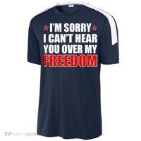 I'm Sorry I Can't Hear You Over My Freedom USA Sport-Tek Competitor United Soccer Jersey thumb 2