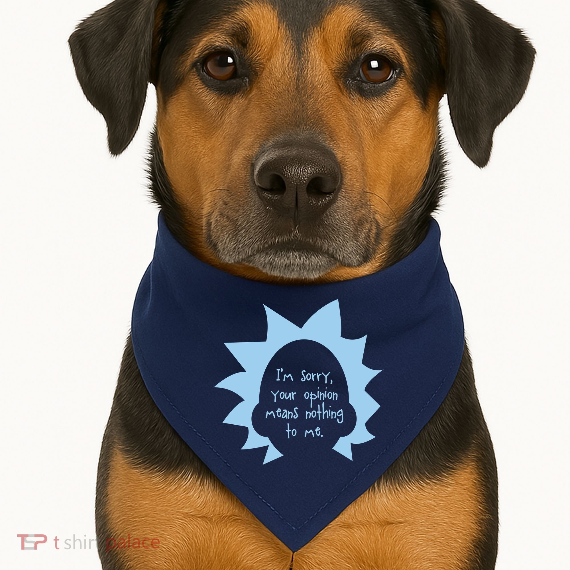 I'm Sorry Your Opinion Means Nothing To Me USA-Made Doggie Bandana