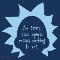 I'm Sorry Your Opinion Means Nothing To Me Mousepad thumb 1