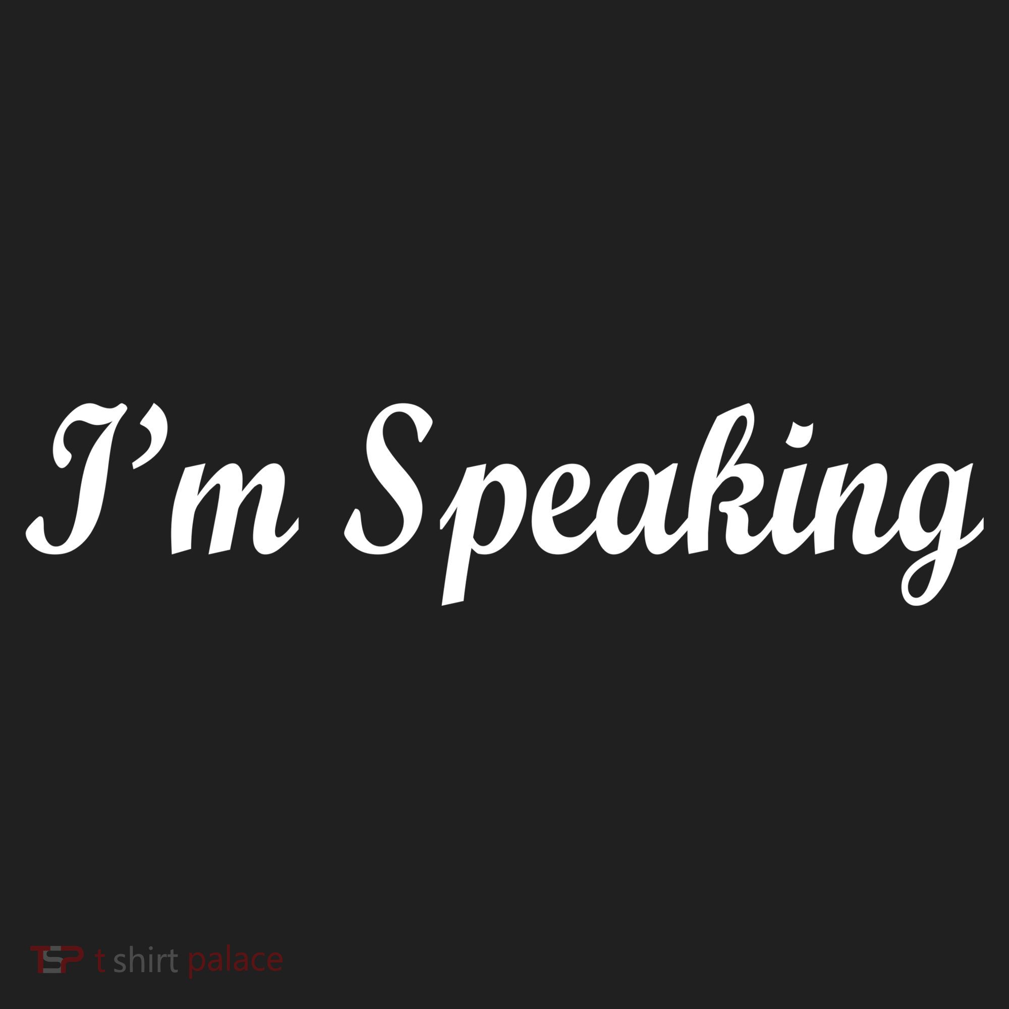 I'm Speaking Tumbler