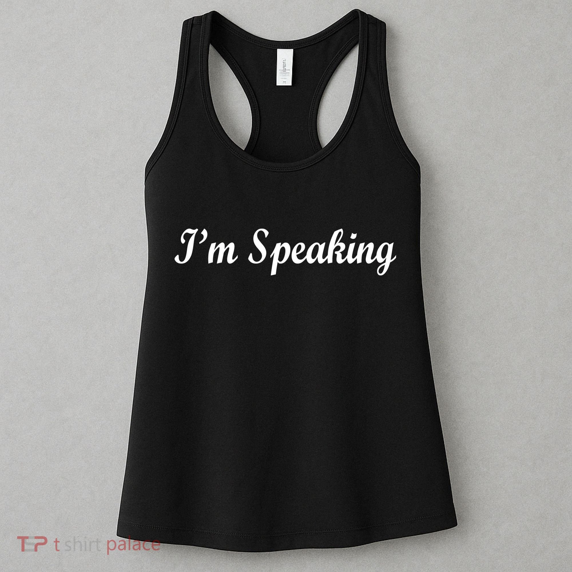 I'm Speaking Women's Tank Top