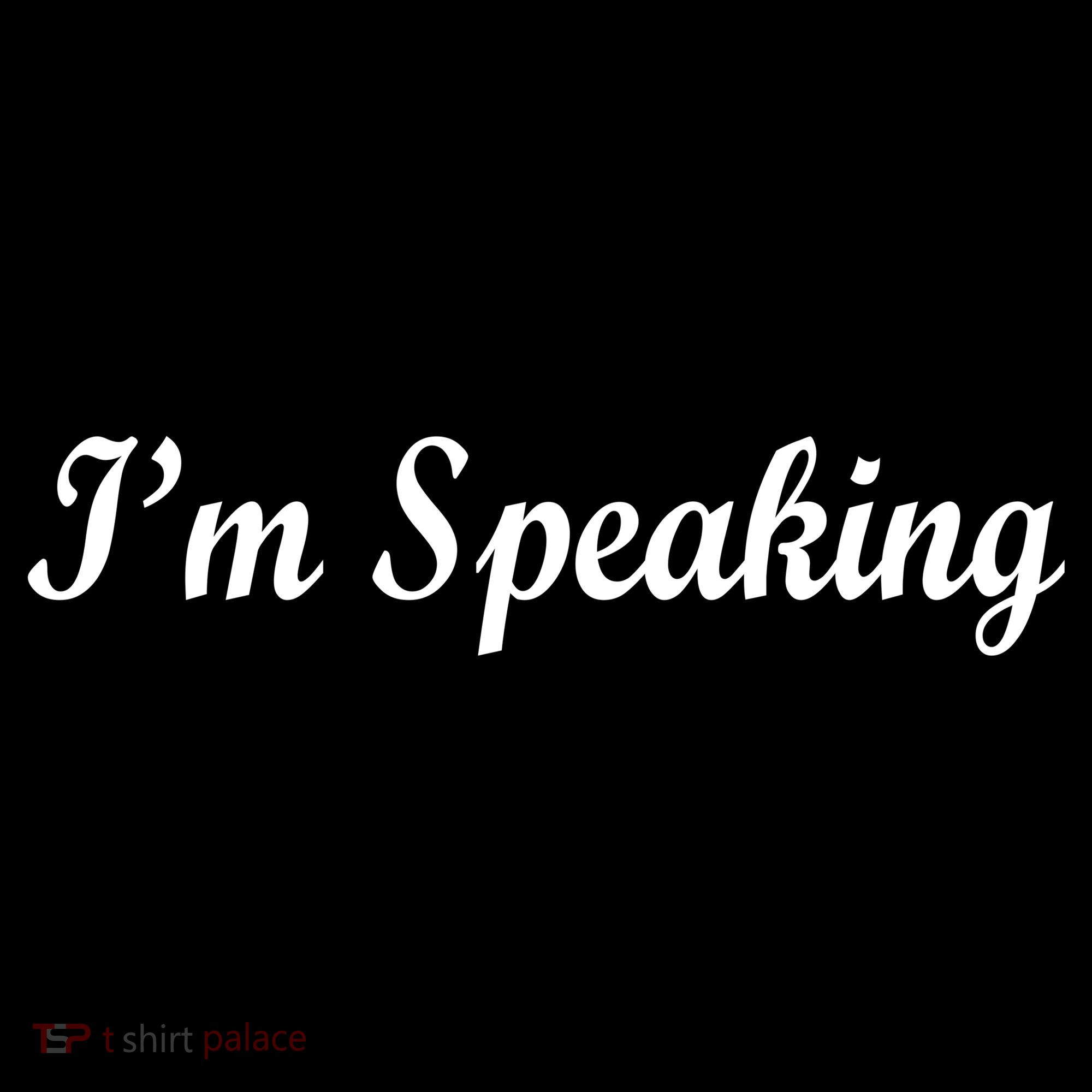 I'm Speaking Kids Hoodie