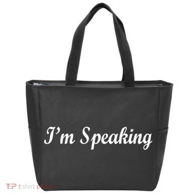 I'm Speaking Tote Bag