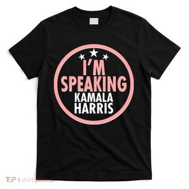 I'm Speaking Emblem Kamala Harris Madam Vice President T-Shirt