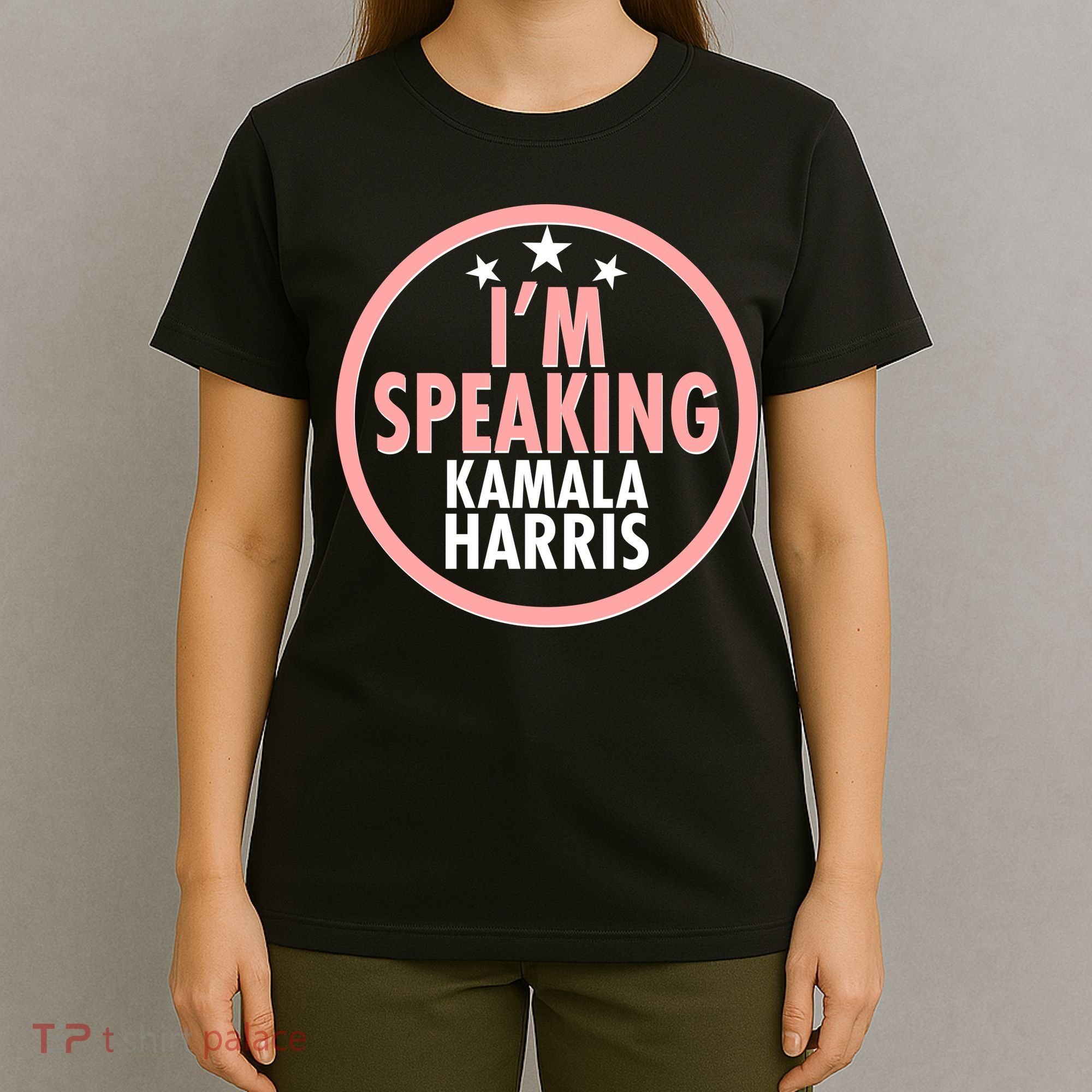 I'm Speaking Emblem Kamala Harris Madam Vice President T-Shirt