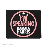 I'm Speaking Emblem Kamala Harris Madam Vice President Mousepad thumb 0