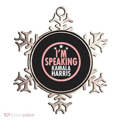 I'm Speaking Emblem Kamala Harris Madam Vice President Ornament