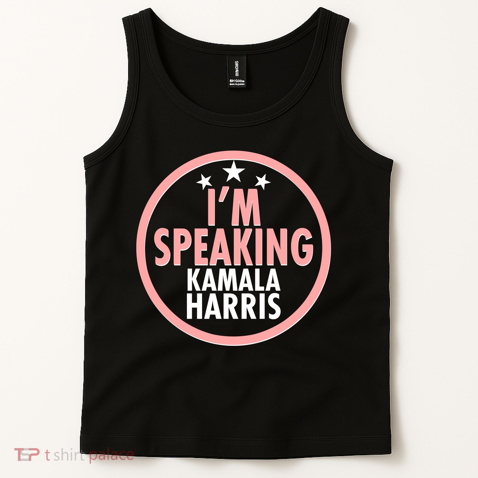 I'm Speaking Emblem Kamala Harris Madam Vice President Tank Top
