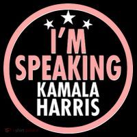I'm Speaking Emblem Kamala Harris Madam Vice President Women's T-Shirt thumb 6