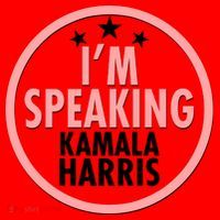 I'm Speaking Emblem Kamala Harris Madam Vice President Santa Hat thumb 1