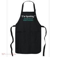 I'm Speaking Kamala Harris and Woman Everywhere Apron thumb 0