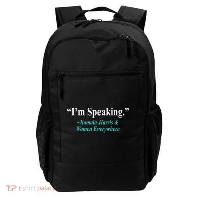 I'm Speaking Kamala Harris and Woman Everywhere Backpack