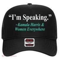 I'm Speaking Kamala Harris and Woman Everywhere Hat thumb 0