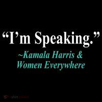 I'm Speaking Kamala Harris and Woman Everywhere Kids Hoodie thumb 5
