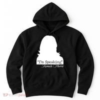 I'm Speaking Kamala Harris Silhouette  Hoodie thumb 0