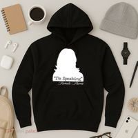 I'm Speaking Kamala Harris Silhouette  Hoodie thumb 3