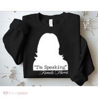 I'm Speaking Kamala Harris Silhouette  Sweatshirt thumb 2