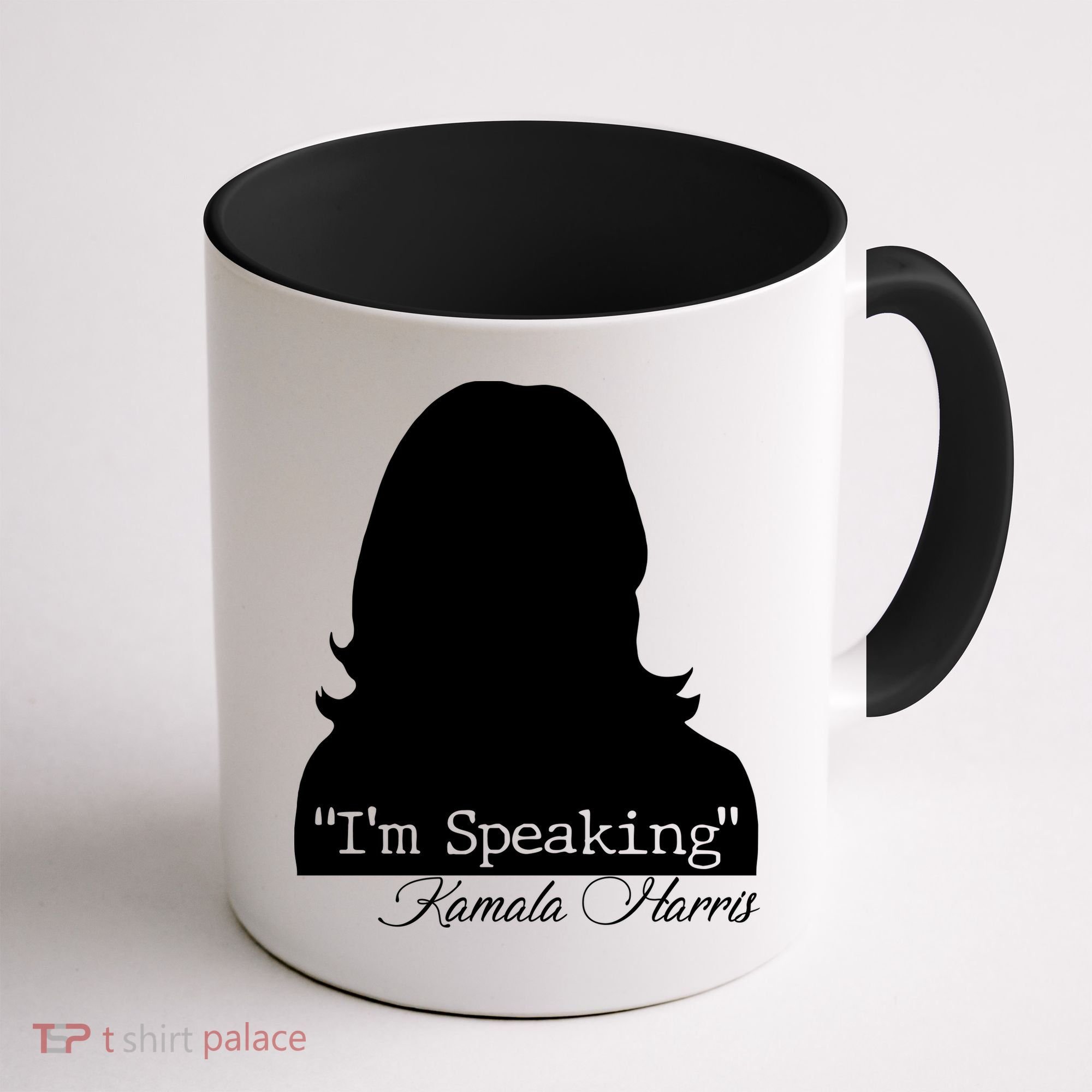 I'm Speaking Kamala Harris Silhouette  Coffee Mug