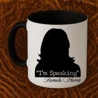 I'm Speaking Kamala Harris Silhouette  Coffee Mug thumb 2