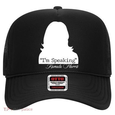 I'm Speaking Kamala Harris Silhouette  Hat
