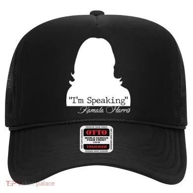 I'm Speaking Kamala Harris Silhouette  Hat
