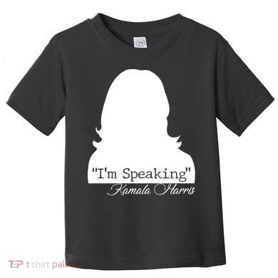 I'm Speaking Kamala Harris Silhouette  Toddler T-Shirt