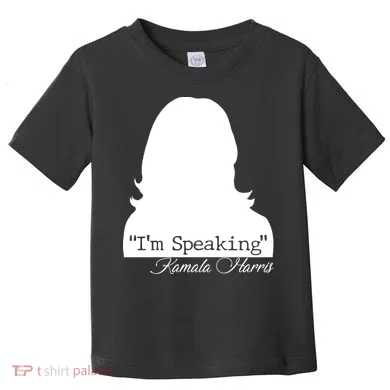 I'm Speaking Kamala Harris Silhouette Toddler T-Shirt