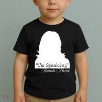 I'm Speaking Kamala Harris Silhouette  Toddler T-Shirt thumb 2