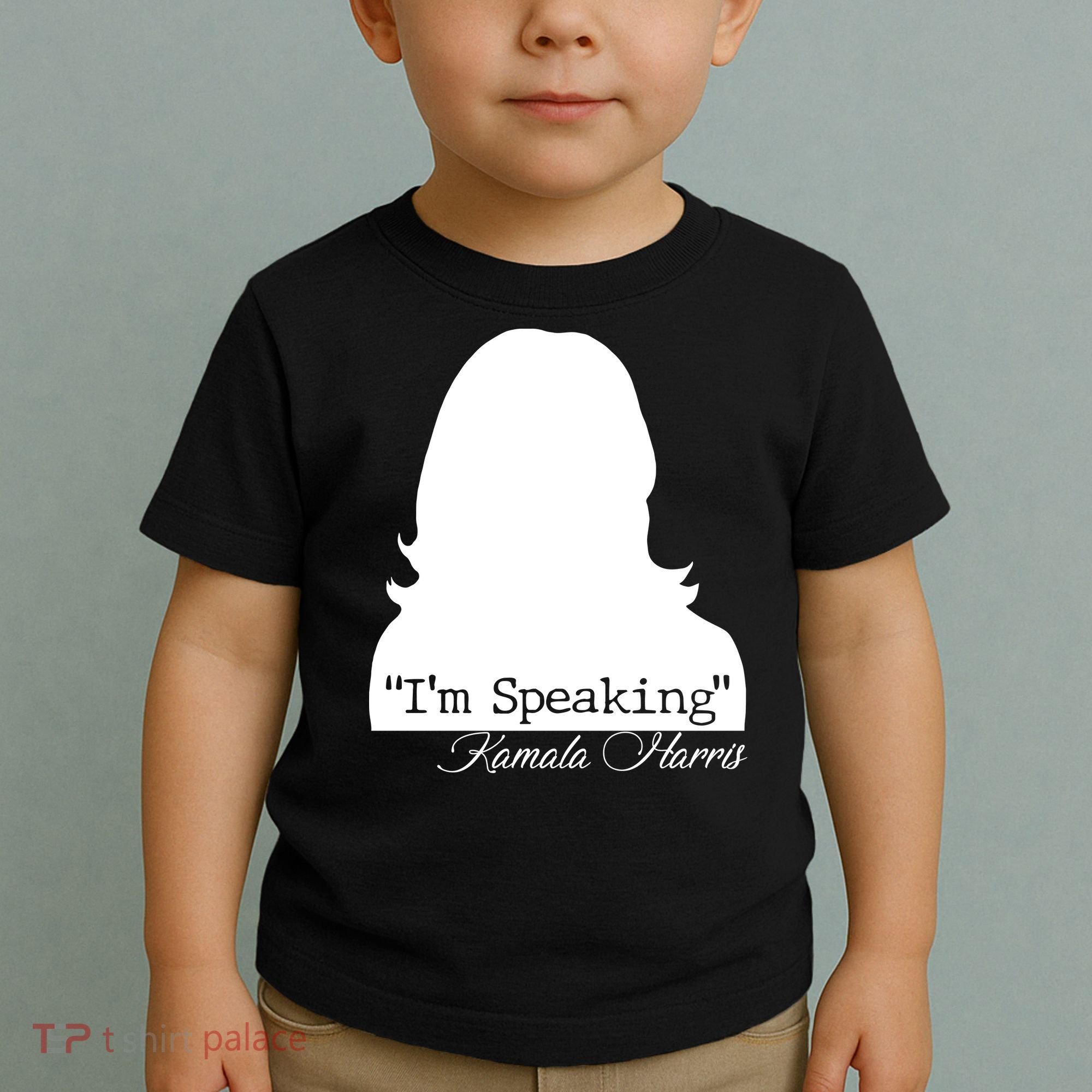 I'm Speaking Kamala Harris Silhouette  Toddler T-Shirt